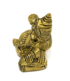 Kuber Brass Murti Laying Down