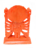 Marble Saffron Panch Mukhi Hanuman
