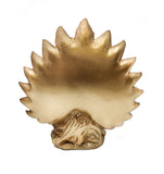 Gold Peacock Statue