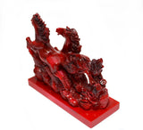 Red Horses Statue