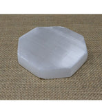 Hexagon Selenite Crystal Charging Plate