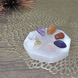 Hexagon Selenite Crystal Charging Plate
