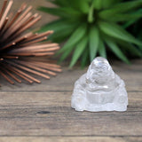 Clear Quartz Buddha
