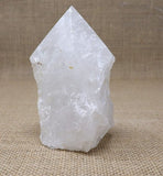 Clear Quartz Point Base Cut