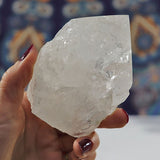 Clear Quartz Point Base Cut