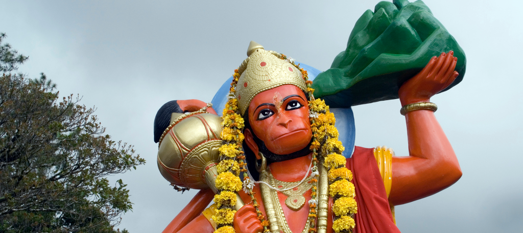Why Does Lord Hanuman Hold a Mountain?