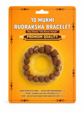 10 Mukhi Rudraksha Bracelet