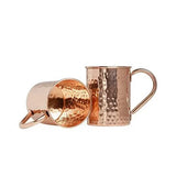 Pure Copper Hammered Mug