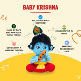 Mantra Chanting Baby Krishna (Small)