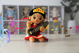 Saraswati Devi (Mini 7") Mantra Singing Plush Toy