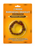 2 Mukhi Rudraksha Bracelet