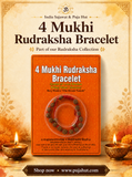 4 Mukhi Rudraksha Bracelet