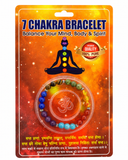 Natural 7 Chakra Bracelet | Multicolour Semi-Precious Stone Bead Bracelet