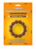 9 Mukhi Rudraksha Bracelet