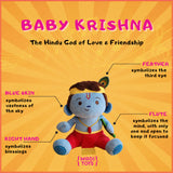 Baby Krishna (Mega 22") Plush Toy