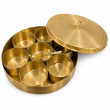 Brass Masala Dabba