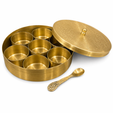 Brass Masala Dabba