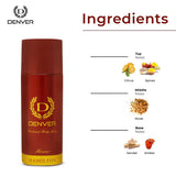Denver Honour Body Spray (For Men) 165 ml
