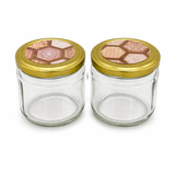 Dry Fruit Gift Box with Clasp & Handle (2 Glass Jars)