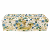 Dry Fruit Gift Box with Clasp & Handle (3 Glass Jars)