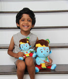 Baby Krishna (Mini 7") Mantra Singing Plush Toy