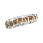 White Sage and Cinnamon Smudge Bundle 4"
