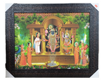 Shrinathji with Mahaparabhuji and Yamunaji with Landscape Painting