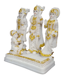 Ram Pariwar Marble Powder Statue