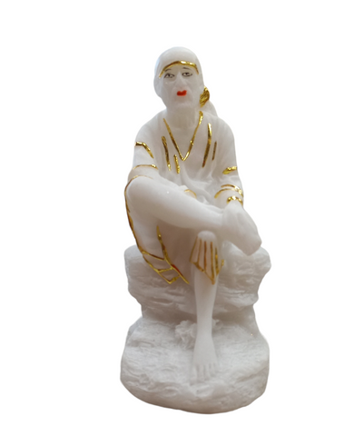 Sai Baba Marble Powder Statue