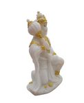 Hanuman Ji Marble Powder Statue