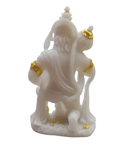 Hanuman Ji Marble Powder Statue – India Sajawat & Puja Hut