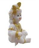Laddu Gopal Marble Powder Statue