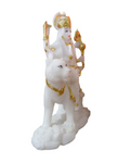 Durga Ma Marble Powder Statue