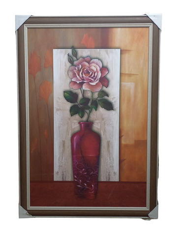 Pink Rose Painting