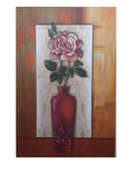 Pink Rose Painting