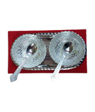 German Silver - Silver Plated Bowl & Spoon Set