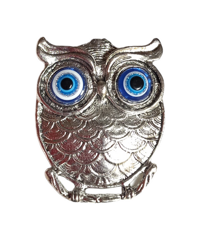 Evil Eye Magnet Owl