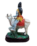 Lord Shivji on Nandi Resin Statue