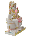 Makrana Marble Statue - Lakshmi Ma