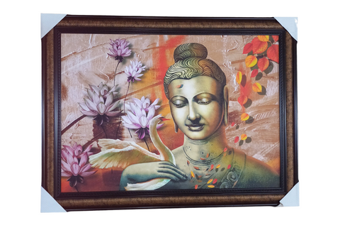 Buddha Blessing Meditating Painting