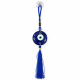 BLUE EVIL EYE WINDOW HANGING ORNAMENT