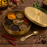 Brass Masala Dabba