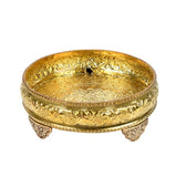 Shringar Bowl - Pure Brass (12" Diametre)