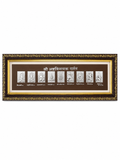 Shri Ashtavinayak Darshan Pure Silver Photo Frame