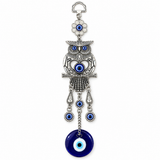 OWL EVIL EYE WALL HANGING ORNAMENT