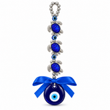 Three-Turtle Evil Eye Wall Hanging Ornament