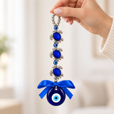 Three-Turtle Evil Eye Wall Hanging Ornament