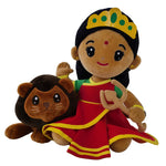 Durga Devi (Medium 11") Mantra Singing Plush Toy