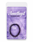 Natural Amethyst Bracelet | 8 mm Semi-Precious Stone Bead Bracelet