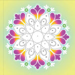 Rangoli With Stickers: Holi Activity Book